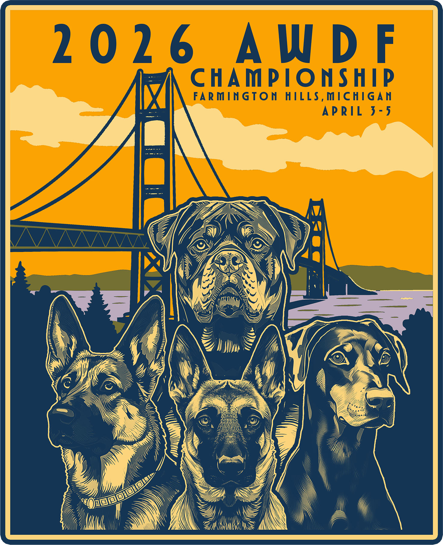 AWDF 2026 Championship Logo